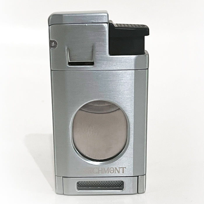Larchmont Aspen 2-in-1 Triple Torch Lighter and Cigar Straight Cutter Built-In