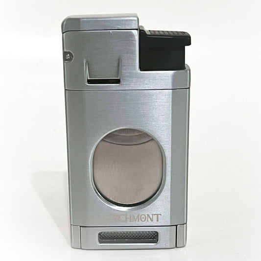 Larchmont Aspen 2-in-1 Triple Torch Lighter and Cigar Straight Cutter Built-In