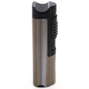 Larchmont Sun Valley Triple Torch Windproof Butane Lighter with Built-In Punch Cutter & Cigar rest