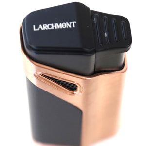 Larchmont Vail Triple Torch Windproof Butane Lighter with Built-In Punch cutter