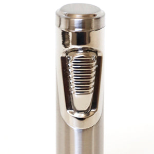 Larchmont Breckenridge Double Torch Windproof butane Lighter with Built-In Punch cutter