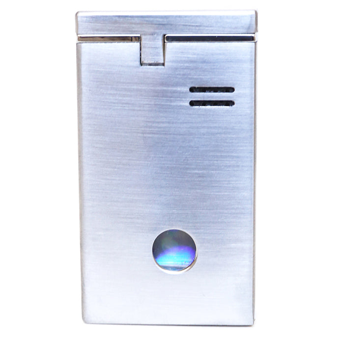 Larchmont Park City Double Torch Windproof Butane Lighter with Built-In Punch Cutter