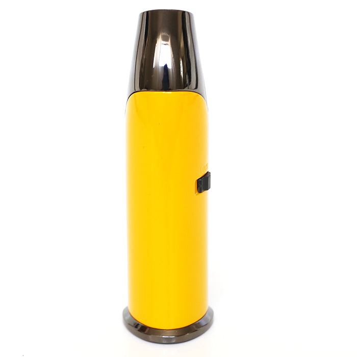 Larchmont Big Sky Single Jet Torch butane Lighter with Built-In Punch cutter