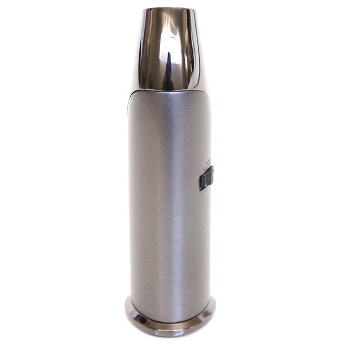 Larchmont Big Sky Single Jet Torch butane Lighter with Built-In Punch cutter