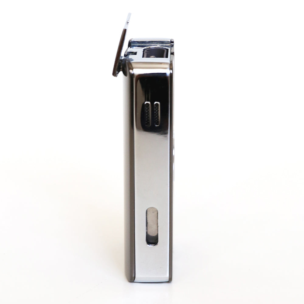 Larchmont Jackson Hole Triple Torch butane Lighter with Built-In Punch cutter