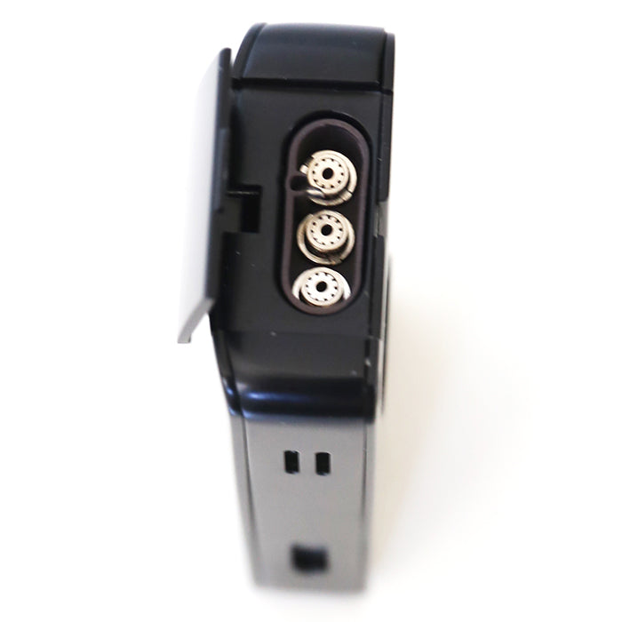 Larchmont Jackson Hole Triple Torch butane Lighter with Built-In Punch cutter