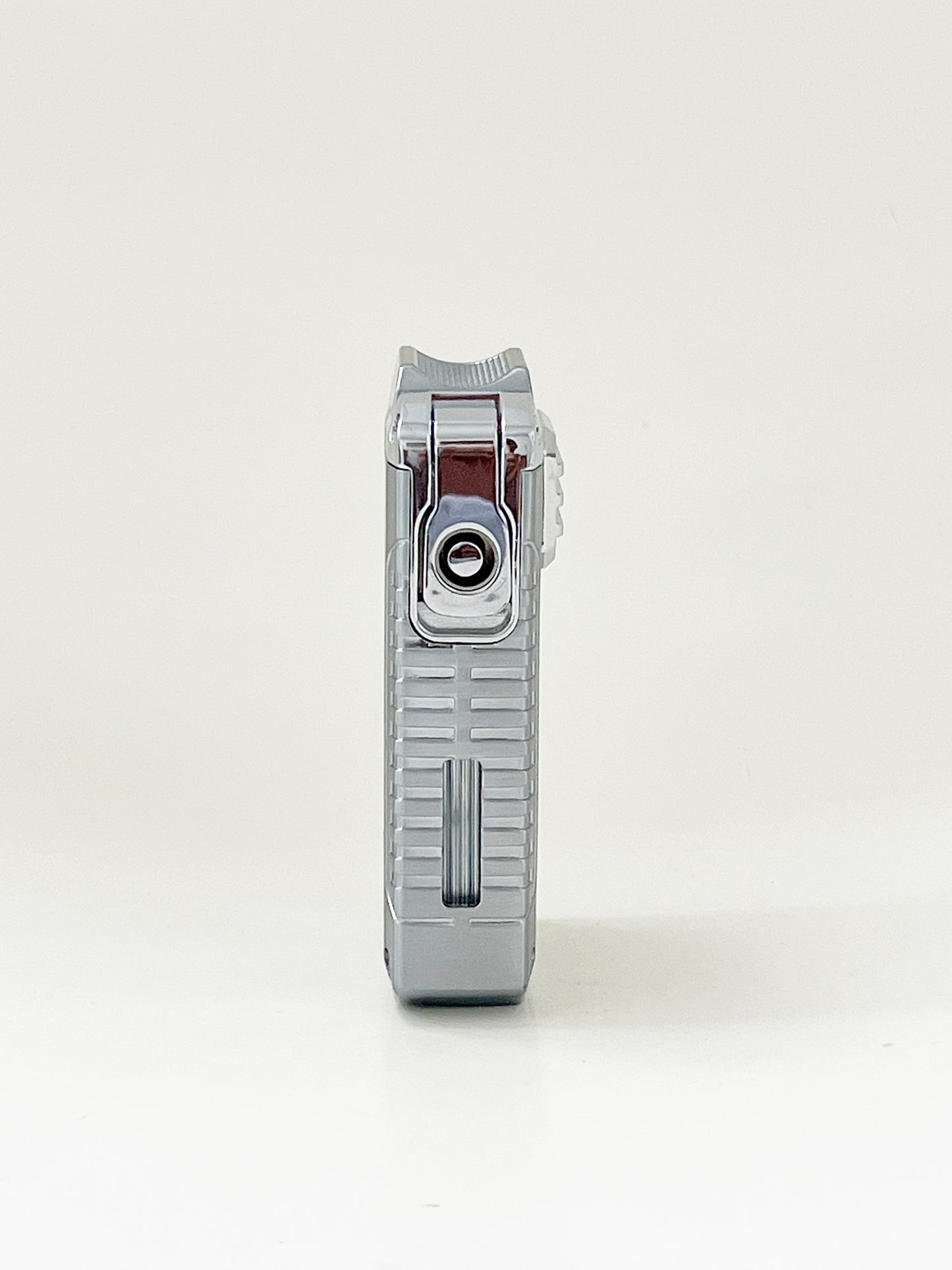Larchmont Triple Torch Niesko Lighter with Built-in V-Cutter & Punch Cutter - Black