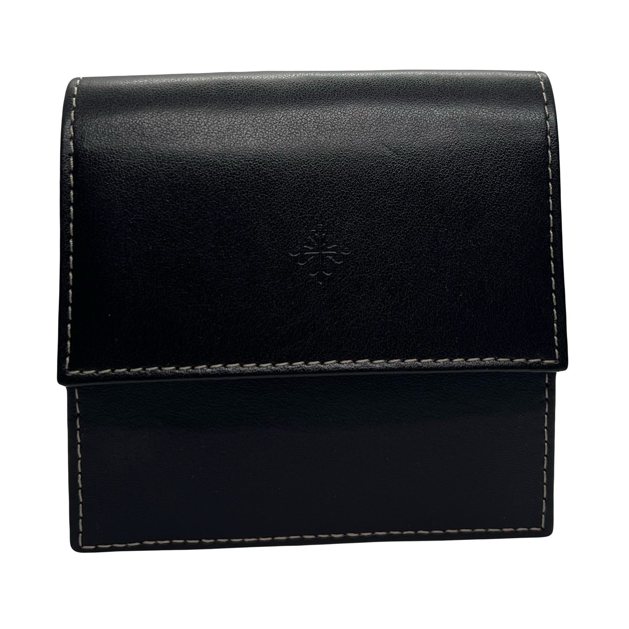 Genuine PATEK PHILIPPE Dark Leather Travel Watch Service Pouch Case