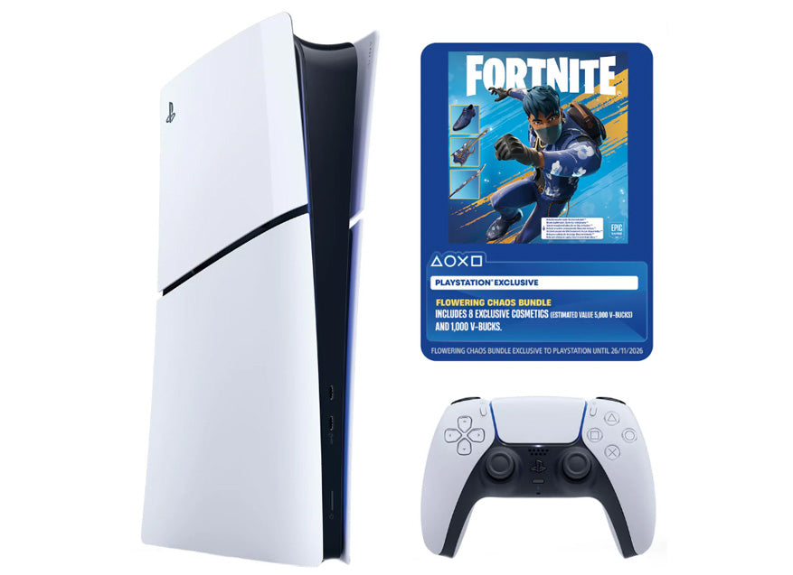PlayStation 5 Console - Slim Digital Edition Fortnite Bundle
