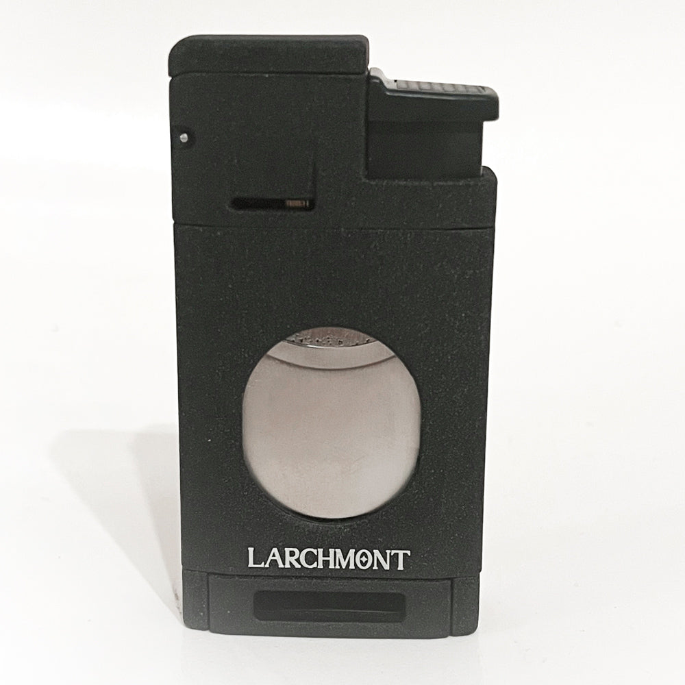 Larchmont Aspen 2-in-1 Triple Torch Lighter and Cigar Straight Cutter Built-In