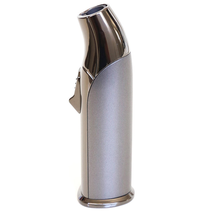 Larchmont Big Sky Single Jet Torch butane Lighter with Built-In Punch cutter
