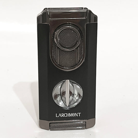Larchmont Torch St. Moritz Lighter with Built-in V-Cutter