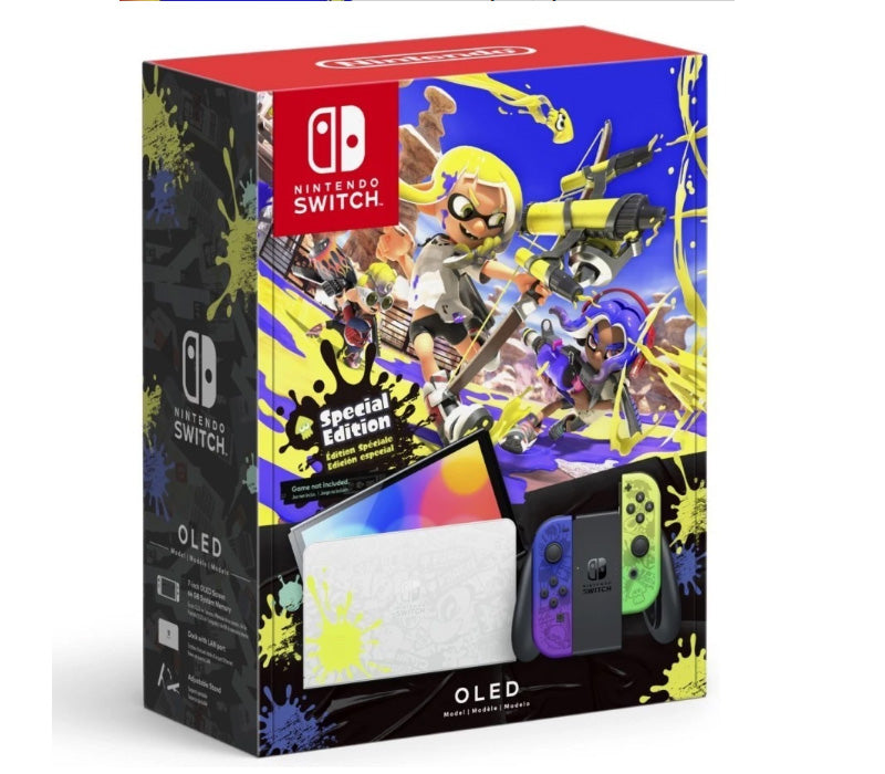 Nintendo Switch - OLED Model Splatoon 3 Special Edition international version