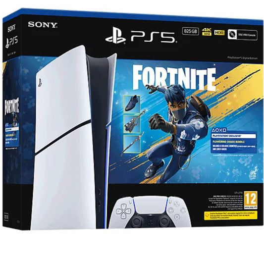 PlayStation 5 Console - Slim Digital Edition Fortnite Bundle