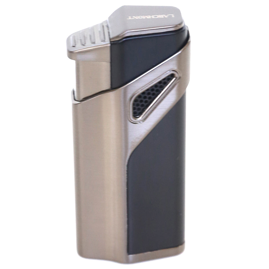 Larchmont Vail Triple Torch Windproof Butane Lighter with Built-In Punch cutter