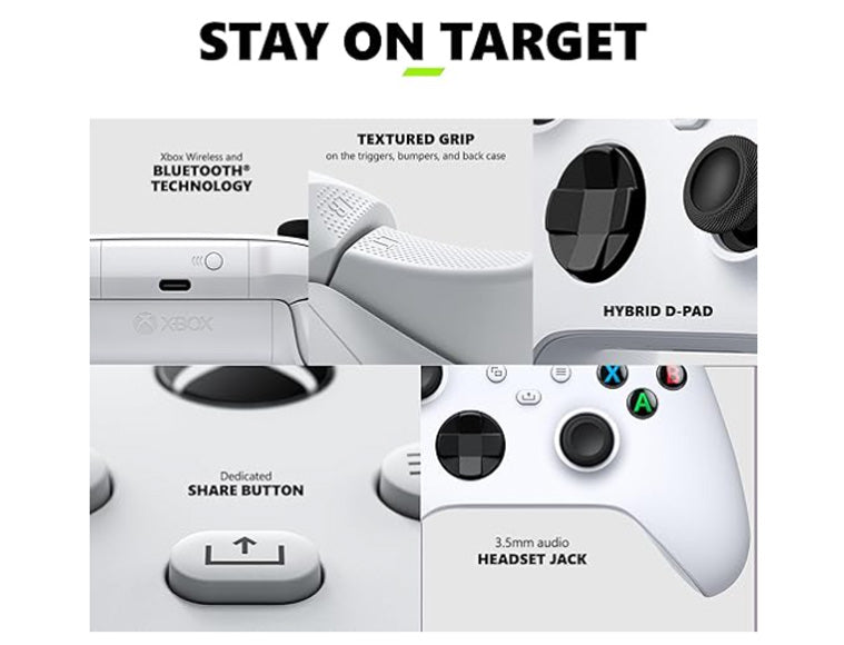 Xbox Wireless Gaming Controller (2025) – Robot White