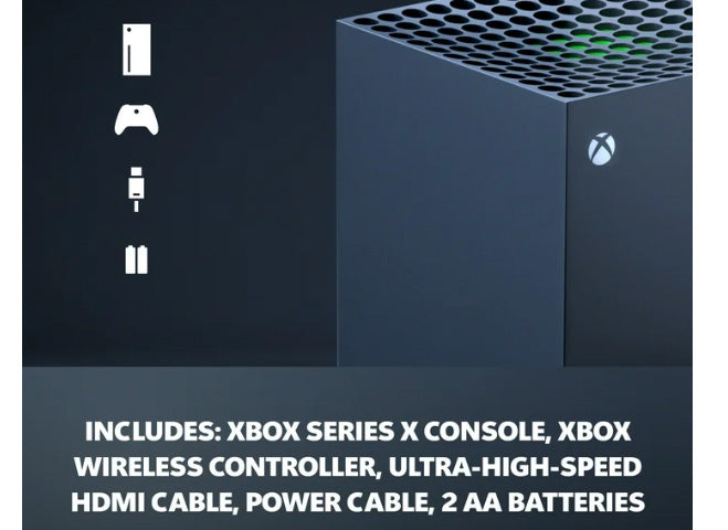 Xbox Series X - Gaming Console - 1TB SSD - Includes Xbox Wireless Controller